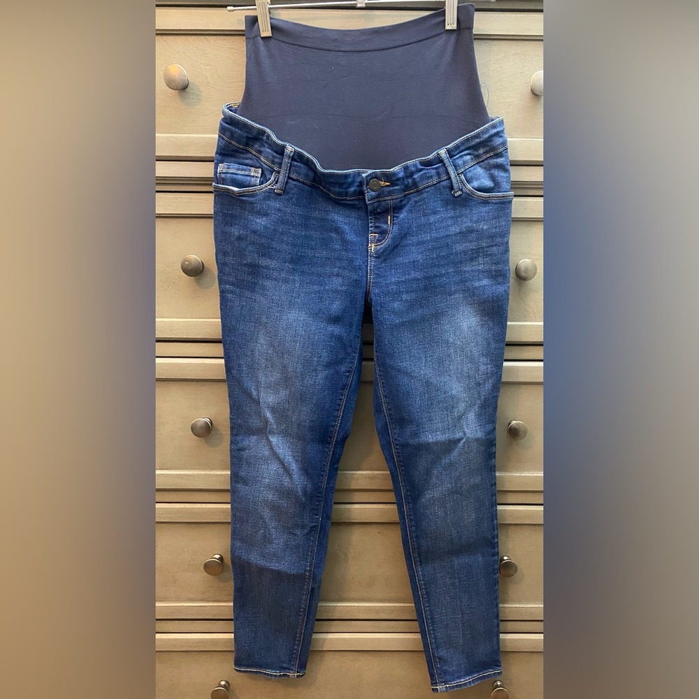 Blue Old Navy Maternity Jeans size 14